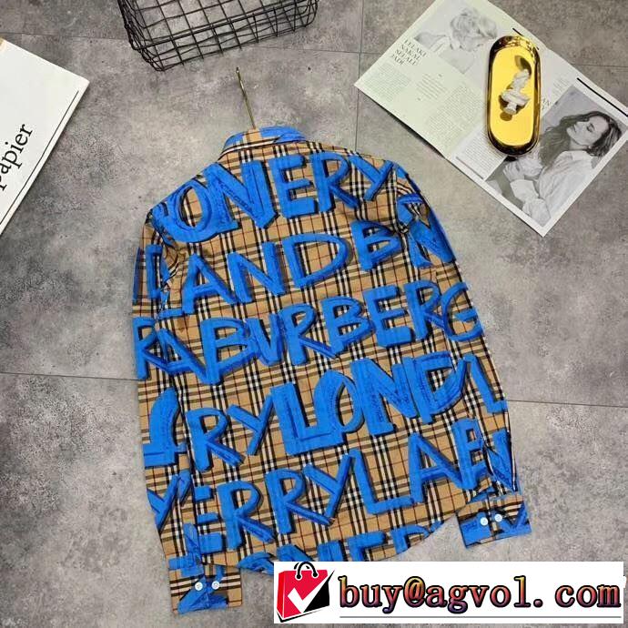 春夏に役立つカジュアル 2色可選  長袖 /ロンT/ロングT/ロングTシャツ バーバリー BURBERRY  2019春夏トレンドアイテム