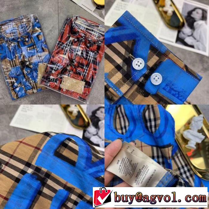 春夏に役立つカジュアル 2色可選  長袖 /ロンT/ロングT/ロングTシャツ バーバリー BURBERRY  2019春夏トレンドアイテム