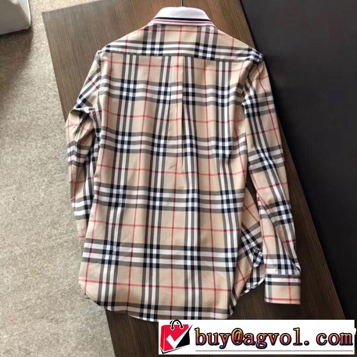 夏の大人カジュアルスタイル 長袖 /ロンT/ロングT/ロングTシャツ 2019春夏も引き続き人気セール バーバリー BURBERRY 2色可選