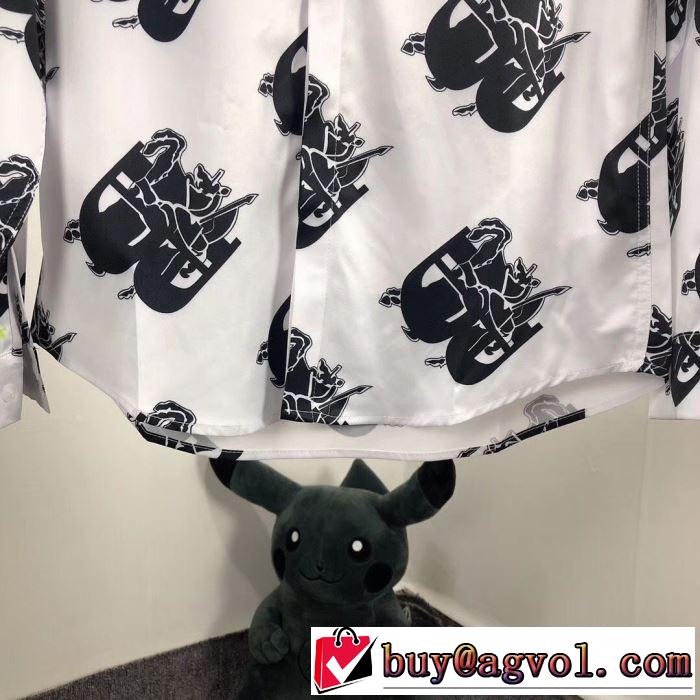 BURBERRY 2色可選 2019年春夏シーズンの人気 シャツ バーバリー爽やかカジュアル人気