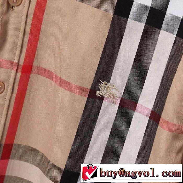 夏らしい季節感 シャツ バーバリー海外セレブは大人気 BURBERRY 4色可選2019春夏のトレンド新商品