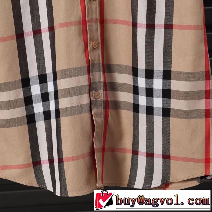 夏らしい季節感 シャツ バーバリー海外セレブは大人気 BURBERRY 4色可選2019春夏のトレンド新商品