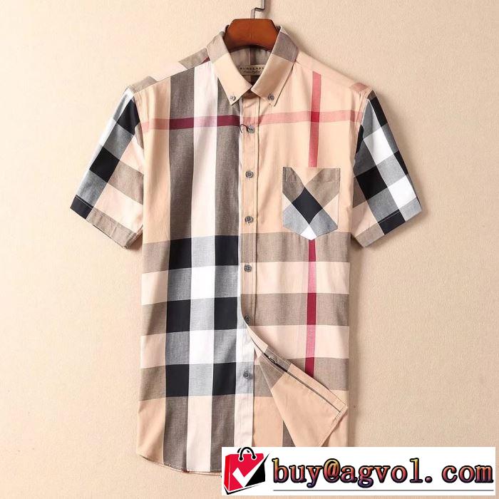 今期注目のブランドトレンド BURBERRY 3色可選2019年春夏シャツ バーバリー毎年トレンドアイテムが出る
