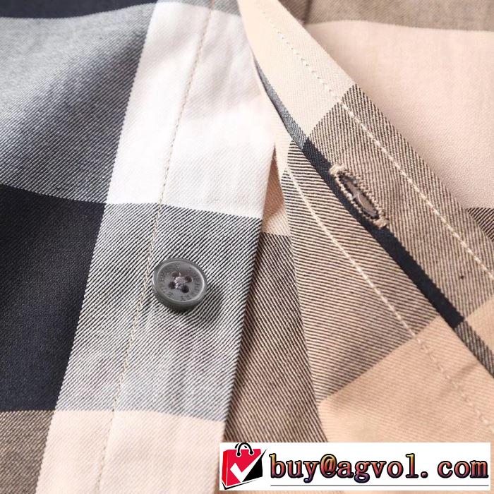 今期注目のブランドトレンド BURBERRY 3色可選2019年春夏シャツ バーバリー毎年トレンドアイテムが出る