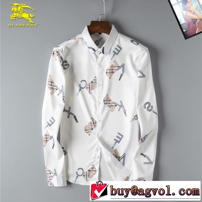 【2019年】夏のファッション シャツ バーバリーオススメしたい最新注目ファション BURBERRY 2色可選