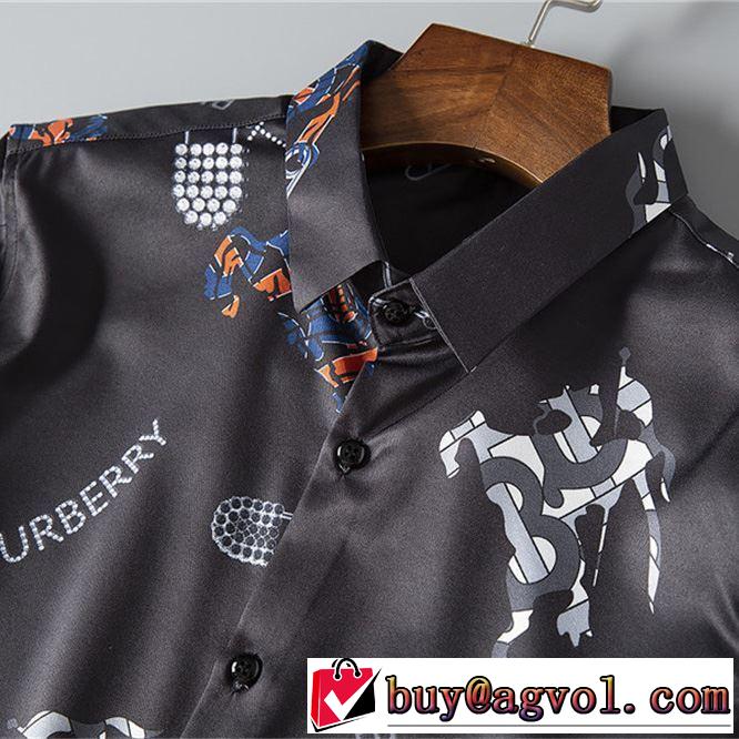 柔らかい印象に上質 シャツ 2019SS BURBERRY 2色可選バーバリー素敵カジュアルの春夏コレクション