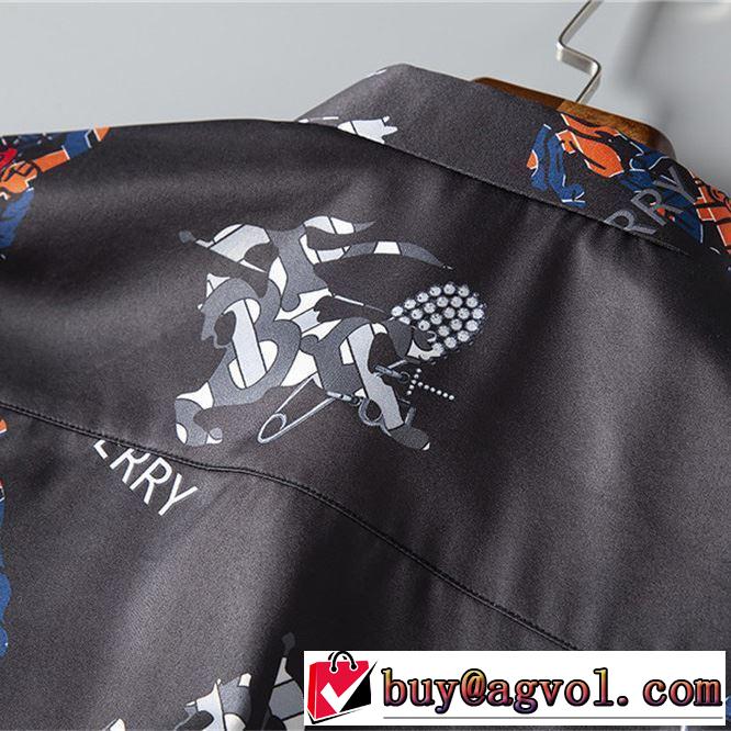 柔らかい印象に上質 シャツ 2019SS BURBERRY 2色可選バーバリー素敵カジュアルの春夏コレクション