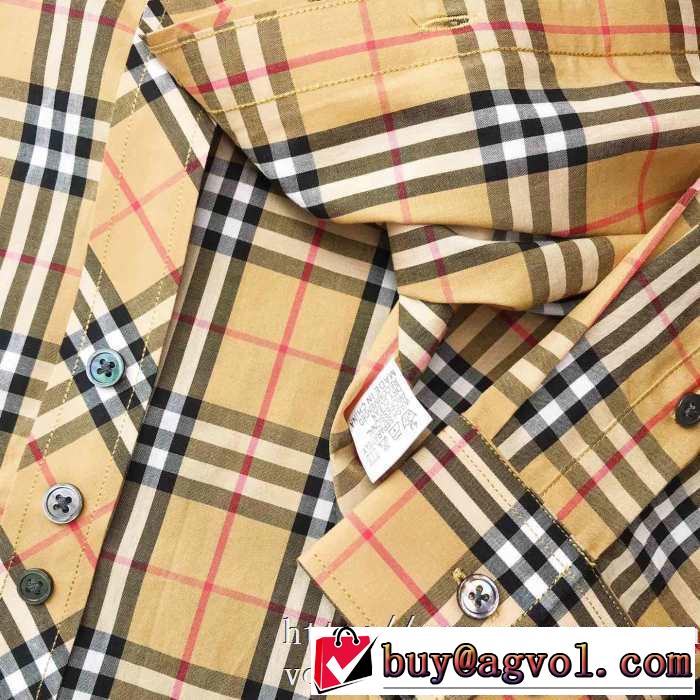 バーバリー BURBERRY シャツ 2色可選 2019-20秋冬トレンドファッション オシャレスタイルが今年流