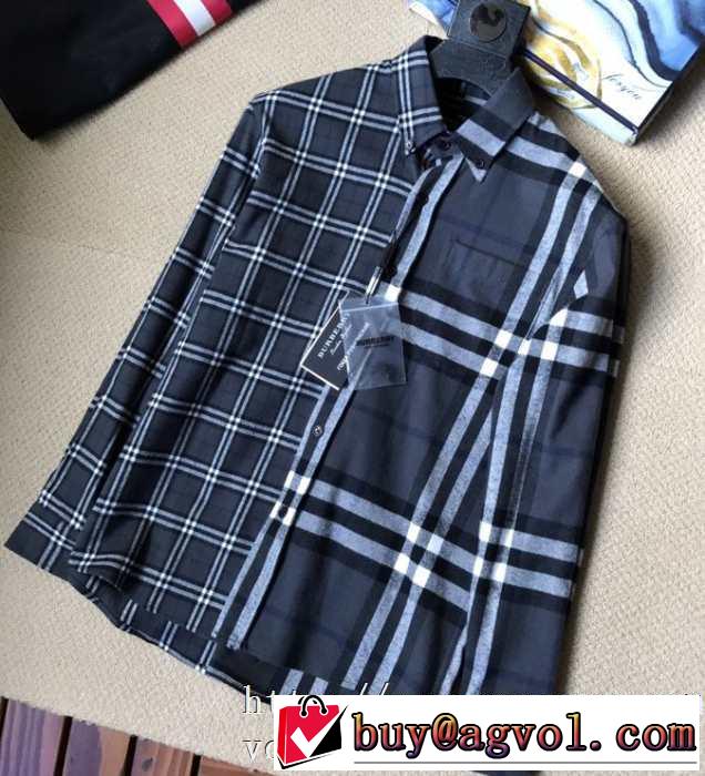 トレンド入り確実最新コレクション バーバリー BURBERRY シャツ 2色可選 2019秋に注目したい