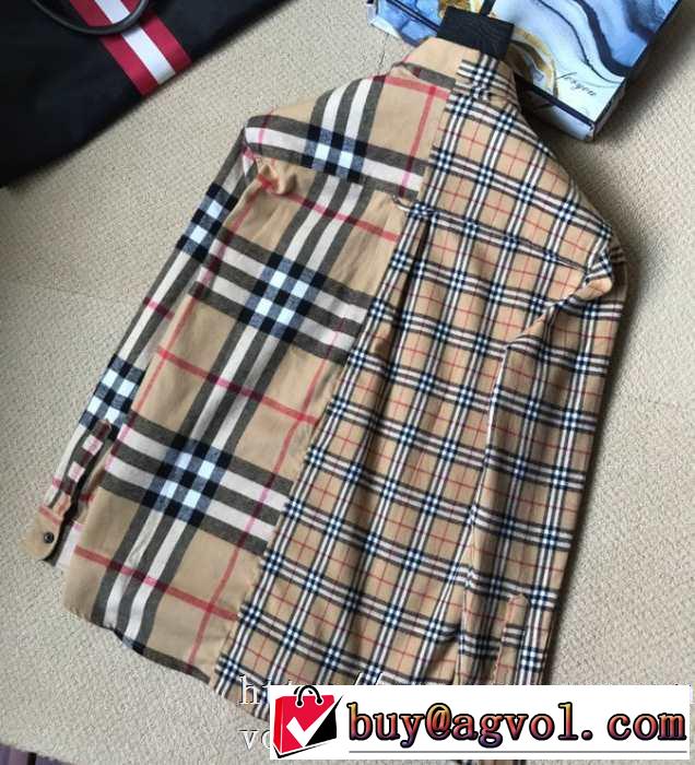 トレンド入り確実最新コレクション バーバリー BURBERRY シャツ 2色可選 2019秋に注目したい