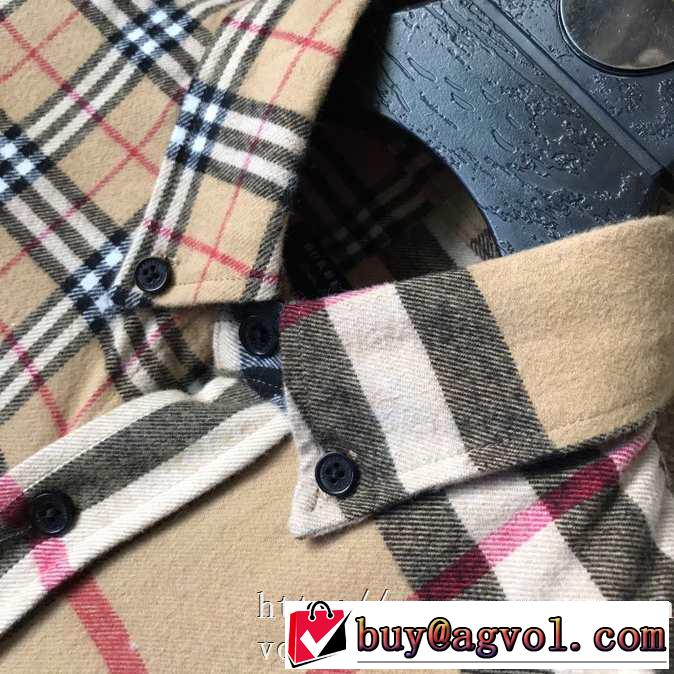 トレンド入り確実最新コレクション バーバリー BURBERRY シャツ 2色可選 2019秋に注目したい