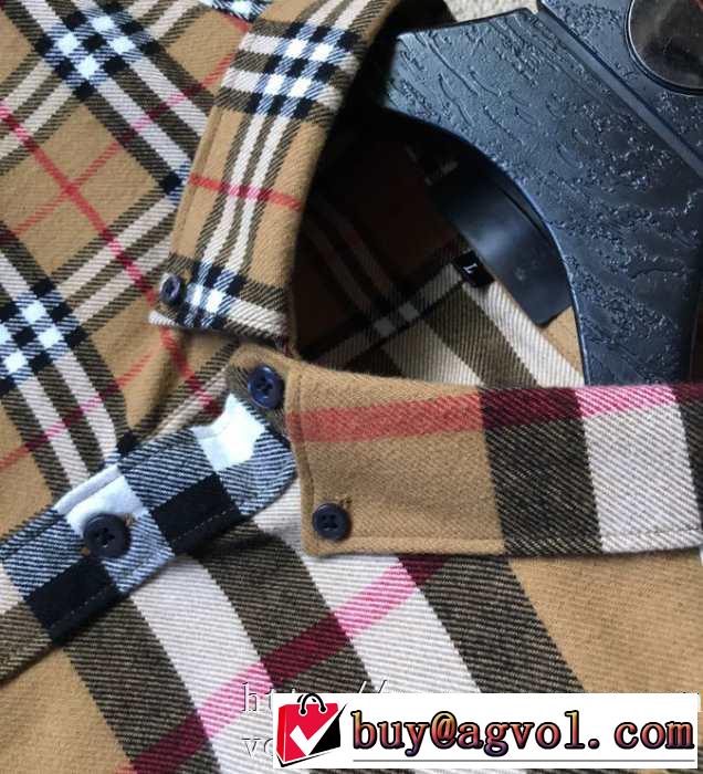 2019トレンドカラー秋冬セール バーバリー BURBERRY シャツ  秋冬ファッションコーディネート