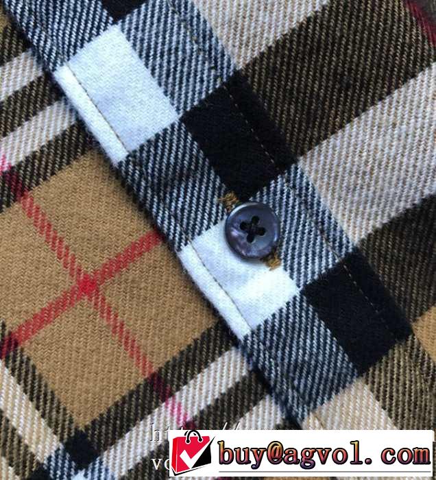 2019トレンドカラー秋冬セール バーバリー BURBERRY シャツ  秋冬ファッションコーディネート