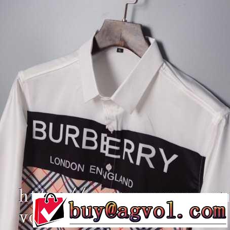 バーバリー BURBERRY シャツ 2色可選 速報！2019年秋ファッショントレンド 人気ブランドの秋冬新色