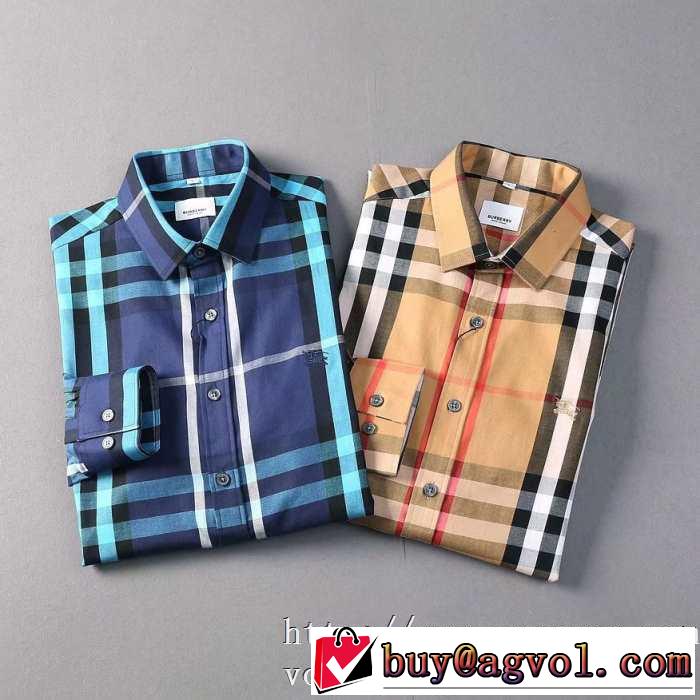 2色可選 シャツ 一番おしゃれ秋冬トレンド 2019-2020秋冬のファッション バーバリー BURBERRY