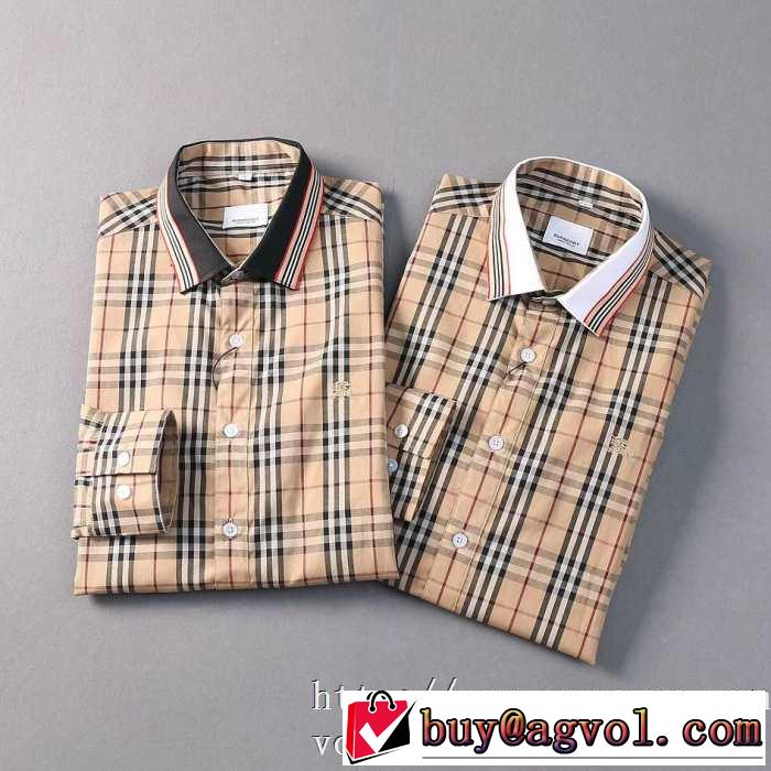 バーバリー BURBERRY シャツ 2色可選 【2019秋冬】今きてる最先端ブランド お洒落で秋冬注目トレンド