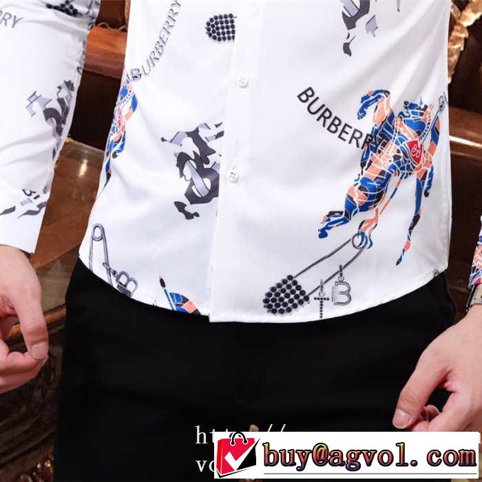 2020秋冬流行ファション バーバリー BURBERRY シャツ 2色可選 2019トレンド秋冬おすすめ安い