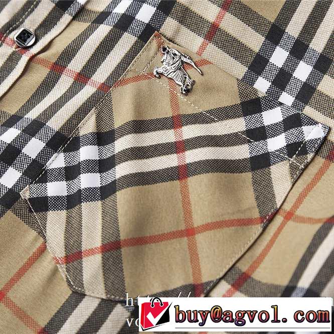 バーバリー BURBERRY シャツ 2色可選 秋冬とれんど新品目立ち 2019-20秋冬取り入れやすい