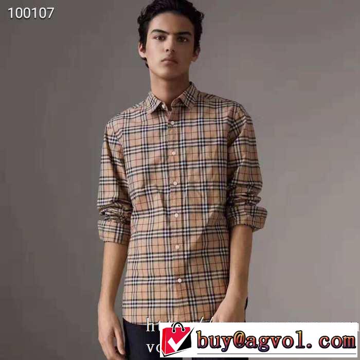 2019トレンドファッション新品 バーバリー BURBERRY シャツ 2色可選 お洒落で秋冬注目トレンド