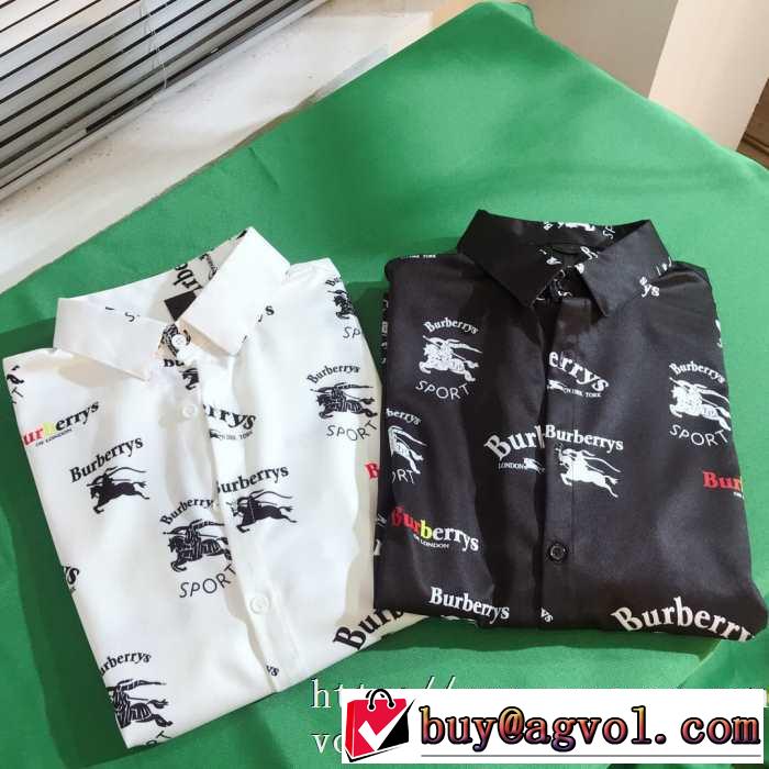 シャツ 2色可選 バーバリー BURBERRY 秋ファションのトレンド 【2019秋冬】の注目トレンド