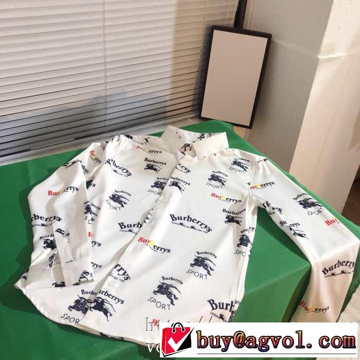 シャツ 2色可選 バーバリー BURBERRY 秋ファションのトレンド 【2019秋冬】の注目トレンド