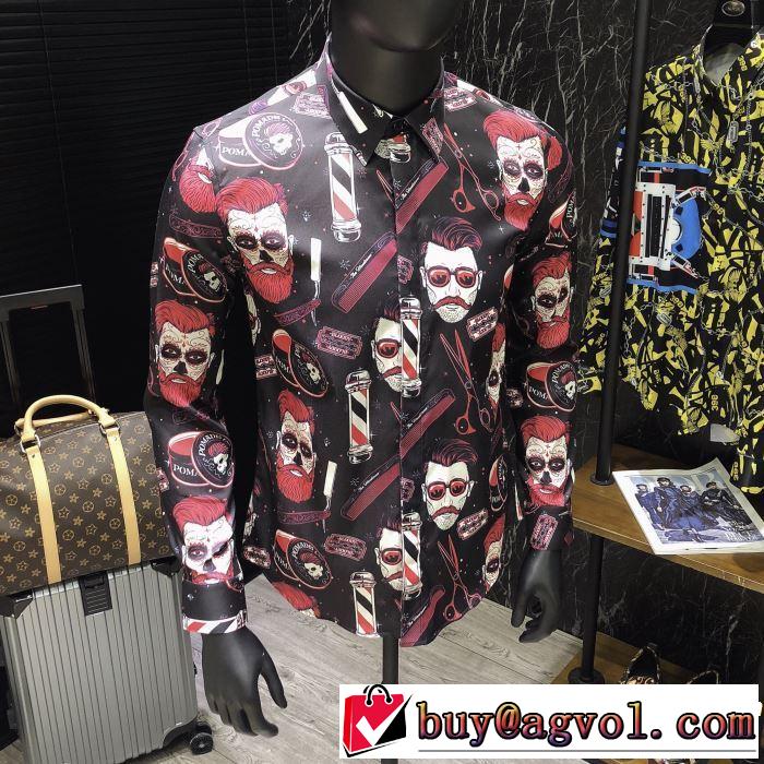ドルチェ＆ガッバーナ大人っぽく仕上げ  春夏の流行り2019新品  長袖 /ロンT/ロングT/ロングTシャツ Dolce&Gabbana