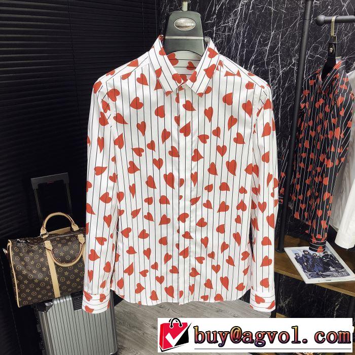  2色可選 大人の余裕が漂う ドルチェ＆ガッバーナ Dolce&Gabbana 長袖 /ロンT/ロングT/ロングTシャツ【2019春夏】最新コレクション 