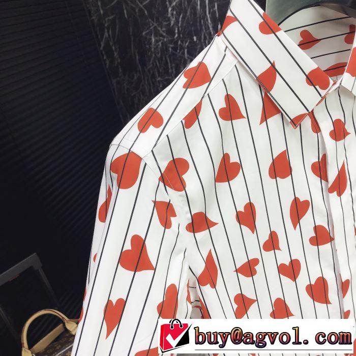 2色可選 大人の余裕が漂う ドルチェ＆ガッバーナ Dolce&Gabbana 長袖 /ロンT/ロングT/ロングTシャツ【2019春夏】最新コレクション
