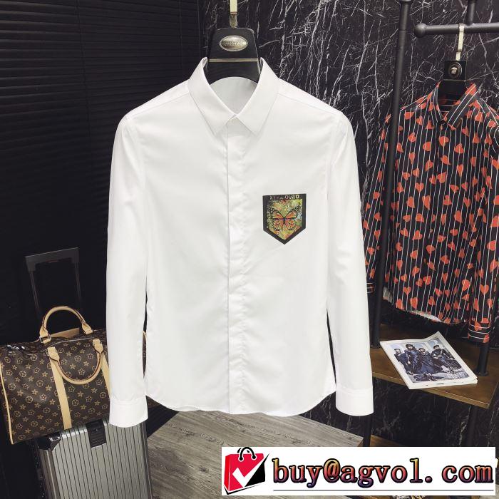  知的な雰囲気夏着物 ドルチェ＆ガッバーナ2019年の夏のマスト  Dolce&Gabbana 長袖 /ロンT/ロングT/ロングTシャツ 2色可選 
