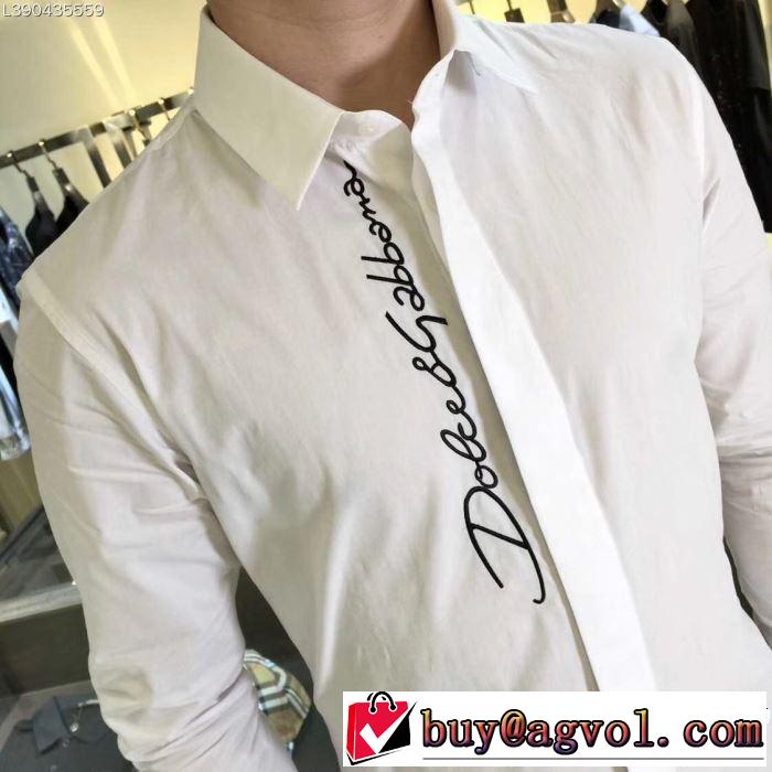 リラックススタイルが実現 ドルチェ＆ガッバーナ Dolce&Gabbana 長袖 /ロンT/ロングT/ロングTシャツ 《2019年》今、注目のストリート