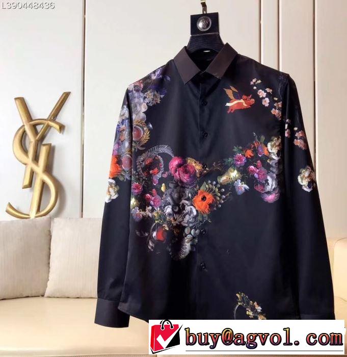  新しい斬新なスタイル ドルチェ＆ガッバーナ Dolce&Gabbana2019夏ファション新品  長袖 /ロンT/ロングT/ロングTシャツ 2色可選 