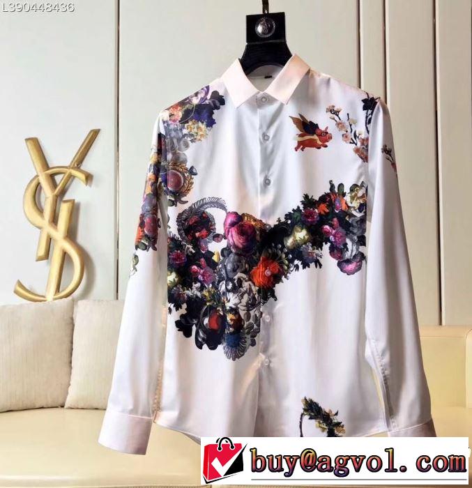 新しい斬新なスタイル ドルチェ＆ガッバーナ Dolce&Gabbana2019夏ファション新品  長袖 /ロンT/ロングT/ロングTシャツ 2色可選