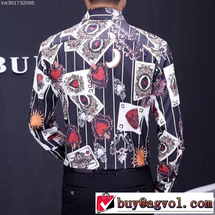 長袖 /ロンT/ロングT/ロングTシャツ 高級感が好評です ドルチェ＆ガッバーナ Dolce&Gabbana 2019年最新ファッション