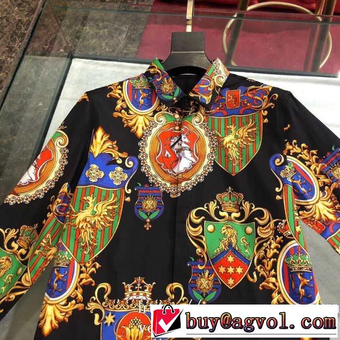 限定価格Dolce&Gabbana ドルチェ＆ガッバーナ メンズ シャツ 安い 人気 ブランドトレンドエレガントコーデ海外最新作