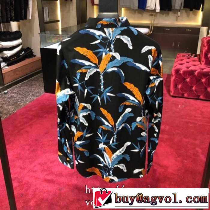 オシャレコーデ ドルチェ＆ガッバーナ シャツ サイズ 着こなし2019-20秋冬トレンドDolce&Gabbana コレクション 人気アイテム