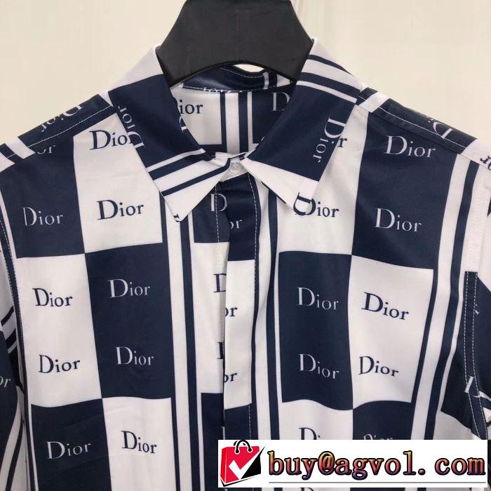 ディオール魅力的なカラー使い DIOR 2色可選 シャツ【2019年】夏のファッション