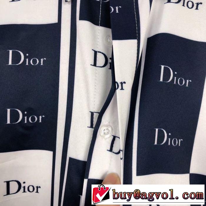 ディオール魅力的なカラー使い DIOR 2色可選 シャツ【2019年】夏のファッション