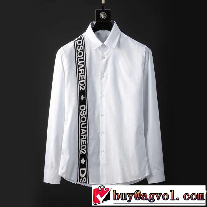 2019春夏トレンドアイテム 長袖 /ロンT/ロングT/ロングTシャツ  春夏に役立つカジュアル ディースクエアード DSQUARED2 2色可選
