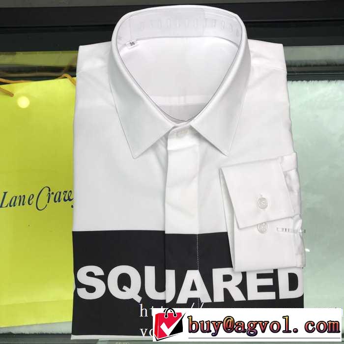 2020注目トレンド ディースクエアード シャツ メンズ サイズ ゆったり 安心品質 DSQUARED2 コピー 販売 新作