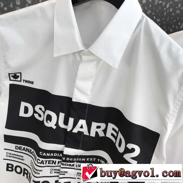 2020注目トレンド ディースクエアード シャツ メンズ サイズ ゆったり 安心品質 DSQUARED2 コピー 販売 新作