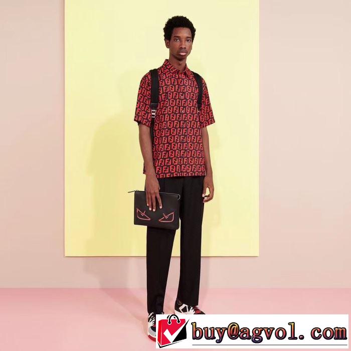 2色可選 オシャレ印象で人気の高いシャツ フェンディ FENDI2019春夏は人気定番