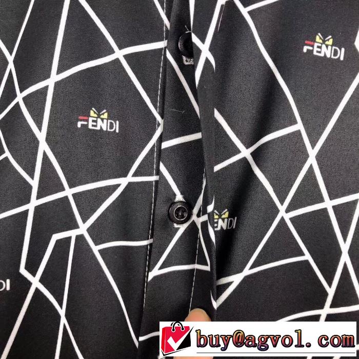 おしゃれ上級者に挑戦 2色可選 シャツ 知的な夏のスタイル フェンディ FENDI 【2019年】夏のファッション