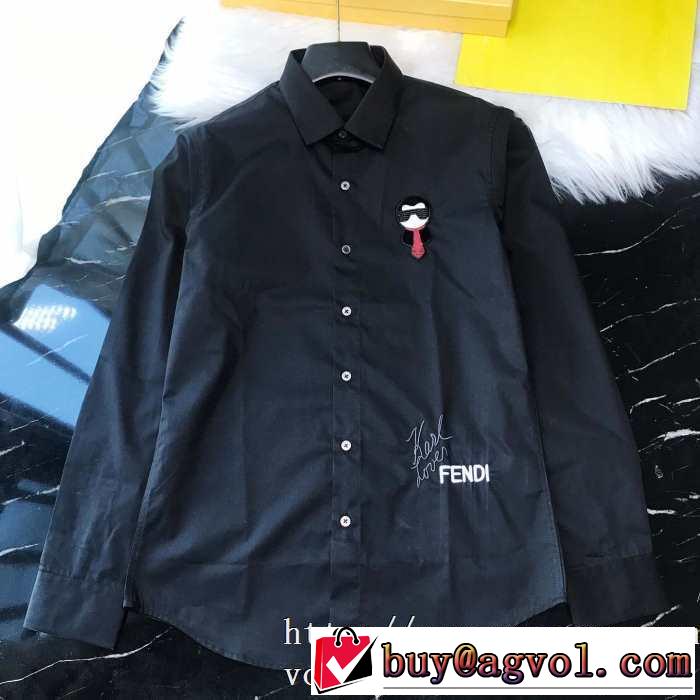 フェンディ FENDI シャツ 2色可選 人気ブランドの新作秋冬トレンド 2019トレンドアイテム激安