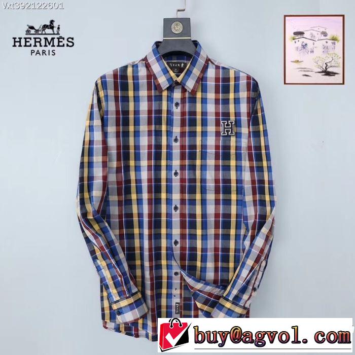  2019年春夏流行ファッション  長袖 /ロンT/ロングT/ロングTシャツ 定番のスタイル春夏限定 エルメス HERMES 