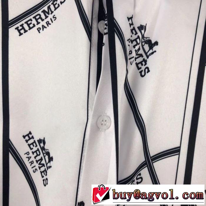 HERMES夏に良く似合うちょっと新品 2色可選 シャツ 2019春夏は人気定番 エルメス季節感のあるファッション