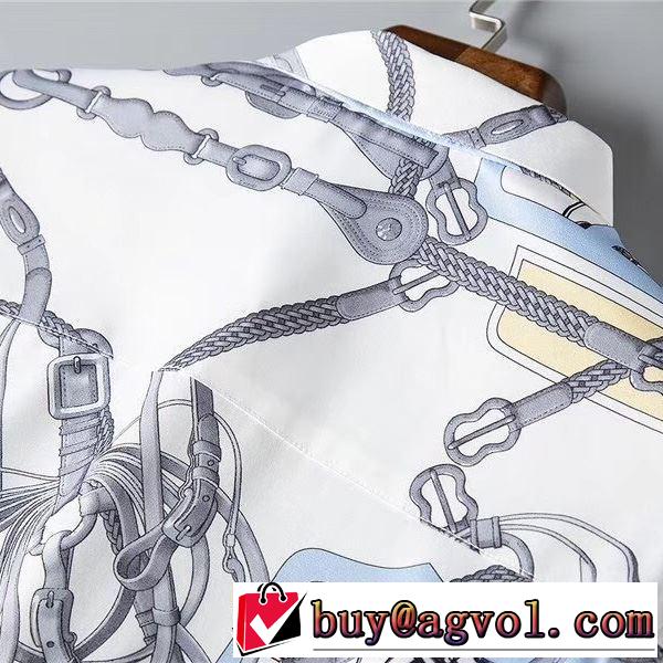 馴染みやすいスタイル美品 エルメス HERMES 2019年夏の一押しファッションアイテム 2色可選 シャツ