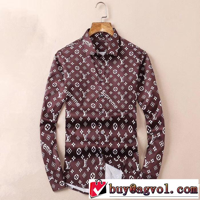 3色可選  スタイルアップ効果 ルイ ヴィトン LOUIS VUITTON長袖 /ロンT/ロングT/ロングTシャツ 2019春夏トレンドアイテム