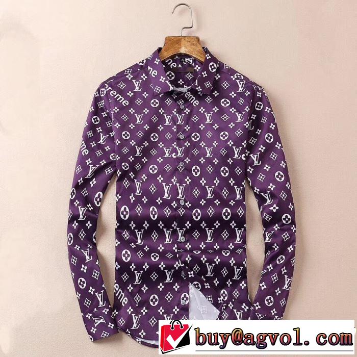 3色可選  スタイルアップ効果 ルイ ヴィトン LOUIS VUITTON長袖 /ロンT/ロングT/ロングTシャツ 2019春夏トレンドアイテム