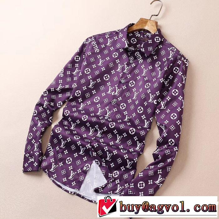3色可選  スタイルアップ効果 ルイ ヴィトン LOUIS VUITTON長袖 /ロンT/ロングT/ロングTシャツ 2019春夏トレンドアイテム
