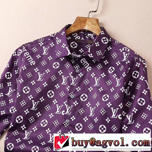 3色可選  スタイルアップ効果 ルイ ヴィトン LOUIS VUITTON長袖 /ロンT/ロングT/ロングTシャツ 2019春夏トレンドアイテム